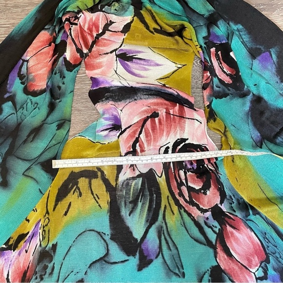 Open Cardigan Sleeveless Viscose Size Medium - Picture 5 of 13